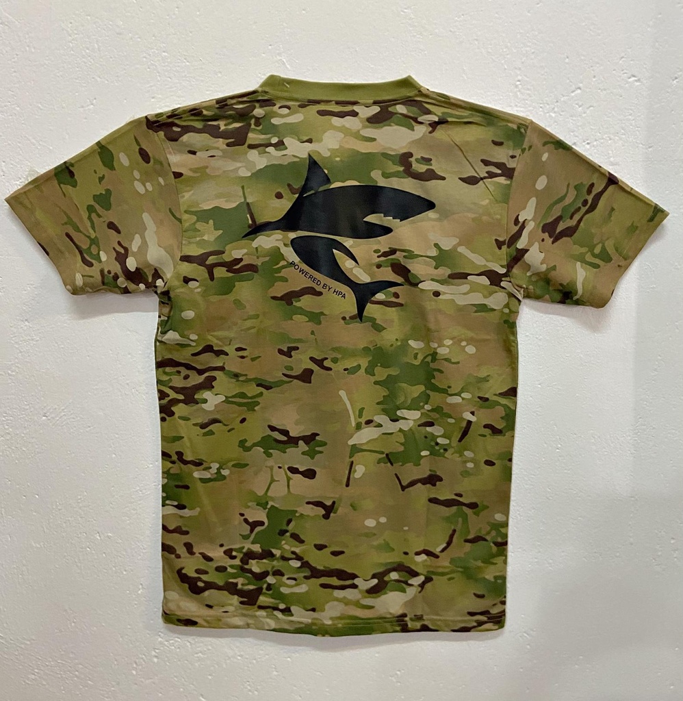 CAMISETAS SHARK TACTICS M/CORTA MULTICAM S