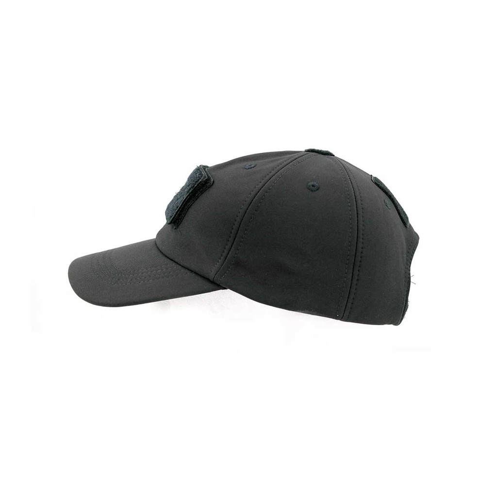 GORRA IMMORTAL SOFTSHELL VELCROS NEGRA
