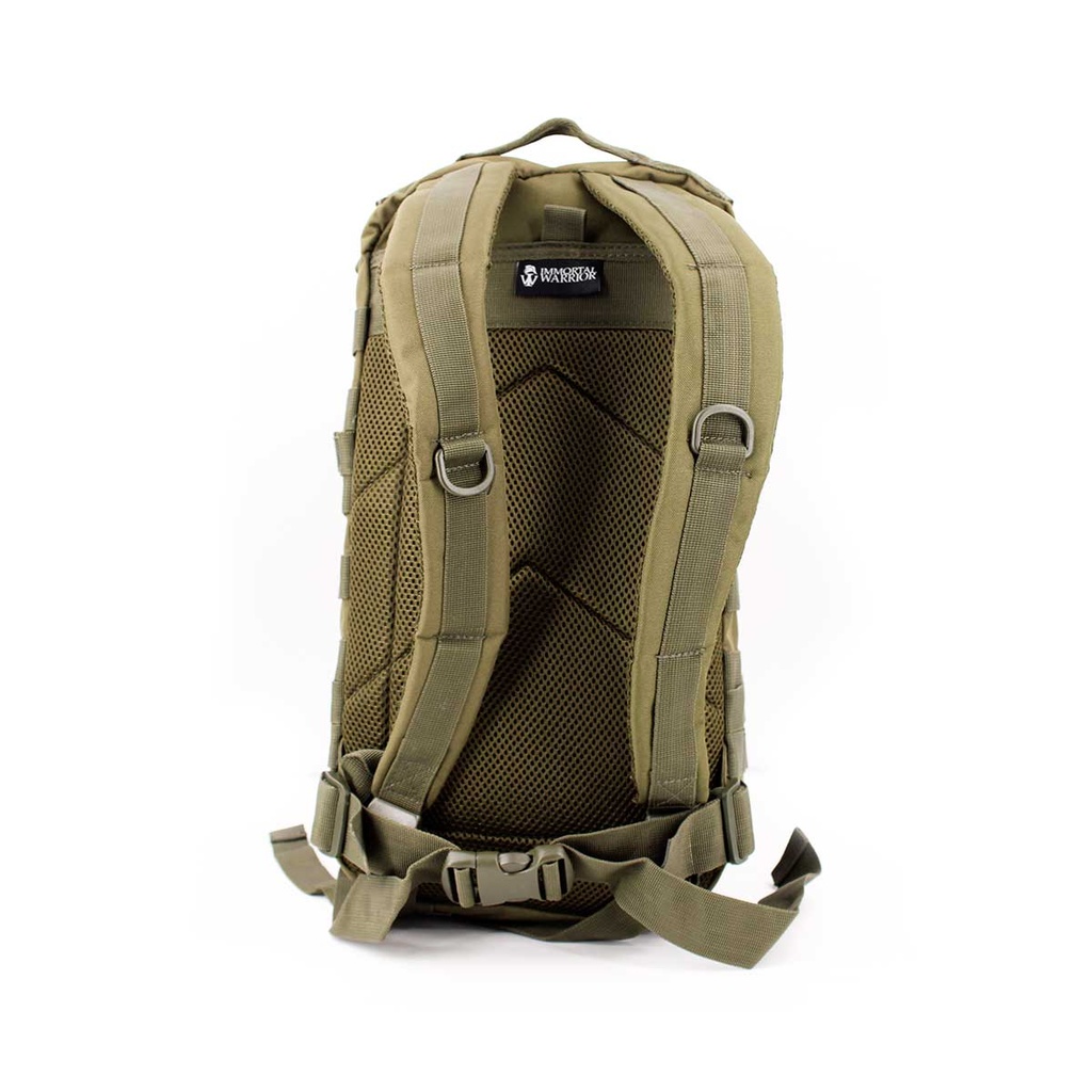 MOCHILA IMMORTAL MOLLE 20 L VERDE