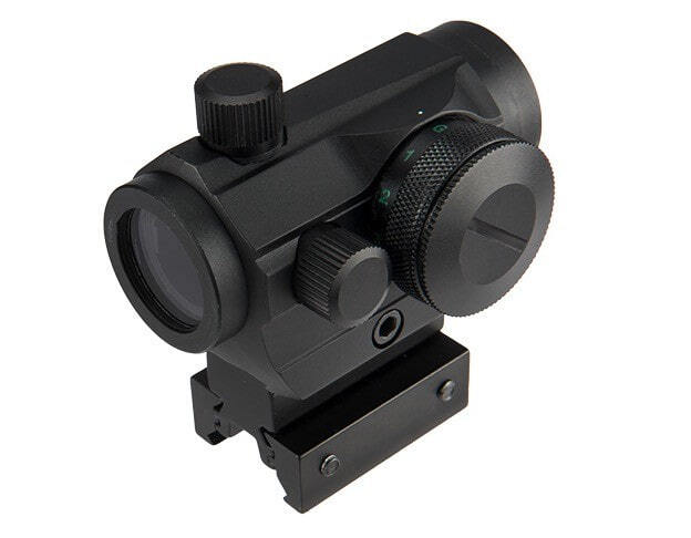 MIRA LANCER TACTICAL MICRO T1 RIS ROJO Y VERDE NEGRO