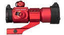 MIRA LANCER TACTICAL ROJA PUNTO ROJO Y VERDE CON MONTAGE EN VOLADIZO  