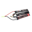 BATERIA VLC PRO LIPO 11.1V 1300MAH 25C/50C 3 STICK NEGRA