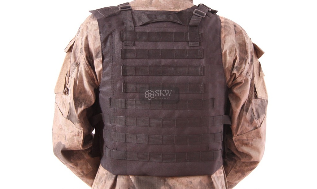 Chaleco Plate Carrier Negro Delta T