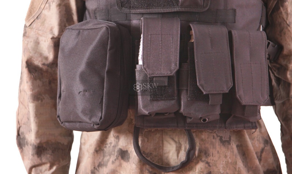 Chaleco Plate Carrier Negro Delta T