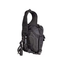 BOLSO CORSO BANDOLERA TACTICAL NYLON VELCROS NEGRO 