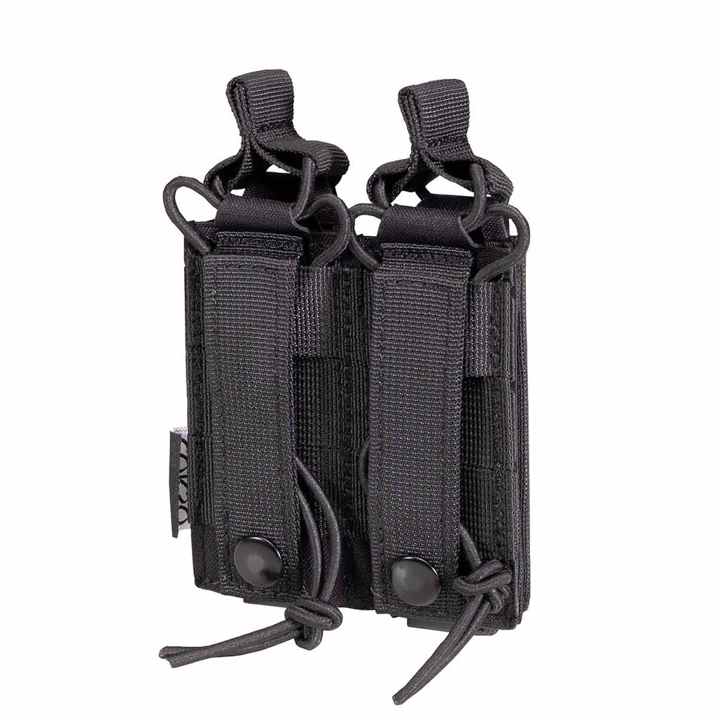 POUCH CORSO DOS CARGADORES PISTOLA  MK1 LASER NEGRO