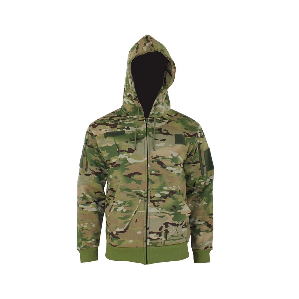 SUDADERA IMMORTAL TACTICAL C/CREMALLERA MULTICAM T-S