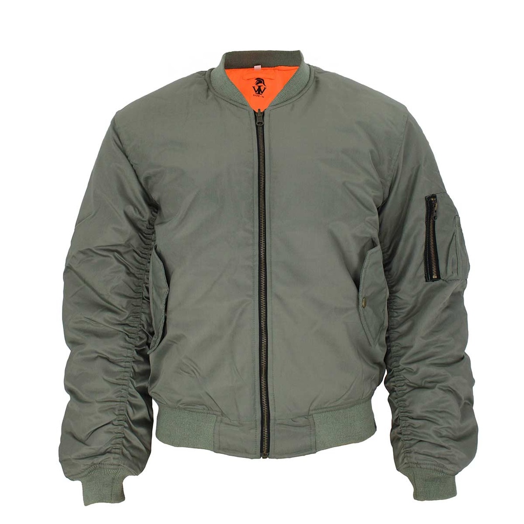 CAZADORA BOMBER IMMORTAL VERDE L