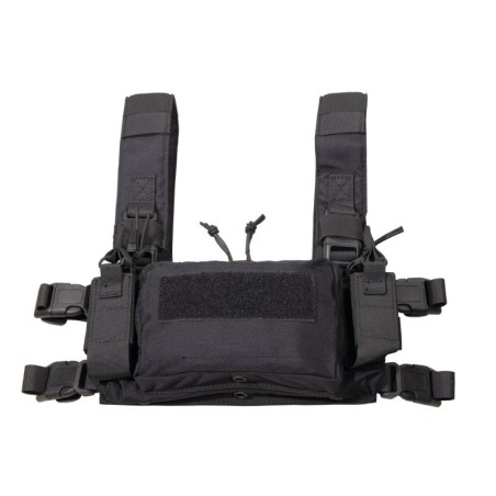 MICRO CHEST RIG BLACK CONQUER