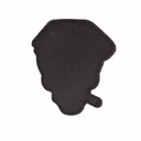 PARCHE IMMORTAL PVC 3D CALAVERA BOINA PURO ROJO-GRIS
