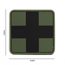 PARCHE IMMORTAL PVC MEDICO VERDE-NEGRO