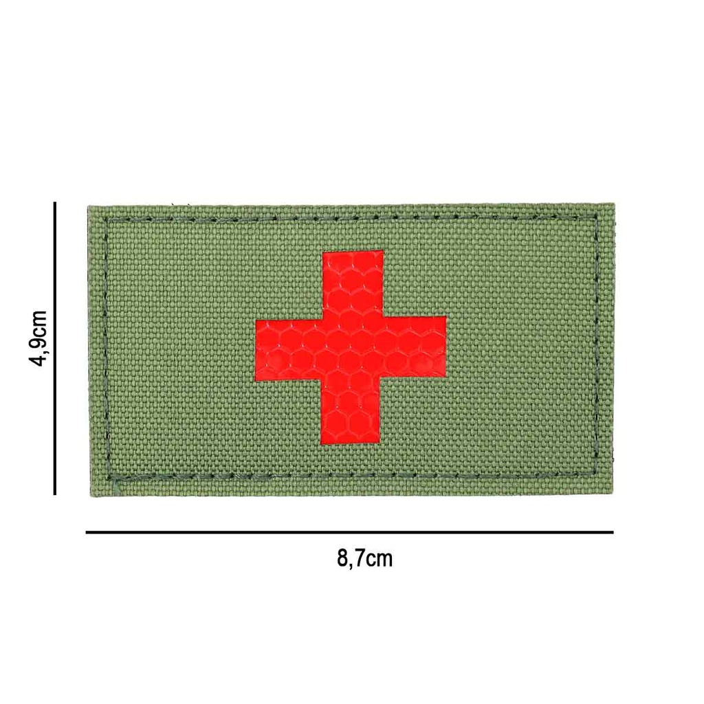 PARCHE IMMORTAL MEDICAL REFLECTANTE VERDE