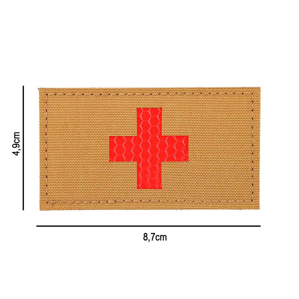 PARCHE IMMORTAL MEDICAL REFLECTANTE COYOTE