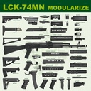 REPLICA LCK74MN AEG LCT AK BLACK
