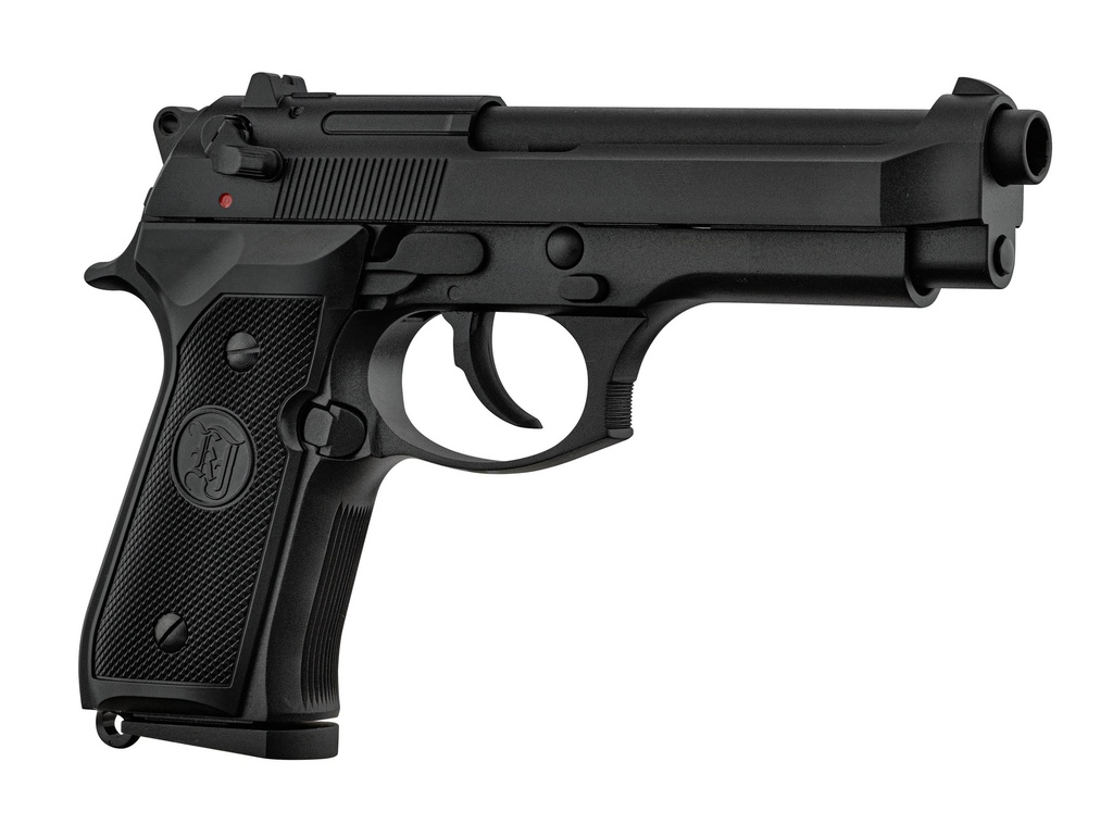 PISTOLA KJ M9 GAS FULL METAL NEGRO-1J