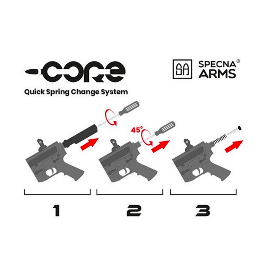AEG SPECNA ARMS SA-C03 COR CARBINE NEGRA 3