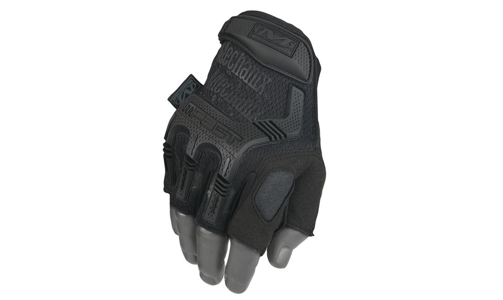 GUANTES MECHANIX M-PACT NEGRO TALLA M SIN DEDOS 2