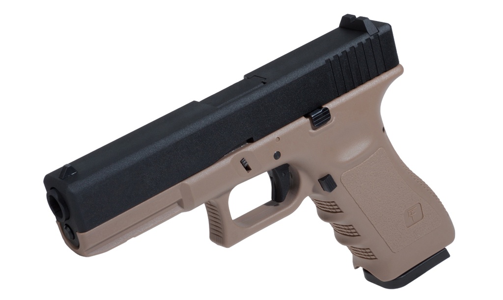 SAIGO MK1 GAS BLOWBACK METAL SLIDE TAN 2