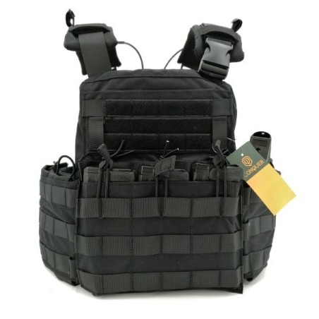 CHALECO APC FULL SET NEGRO CONQUER 2