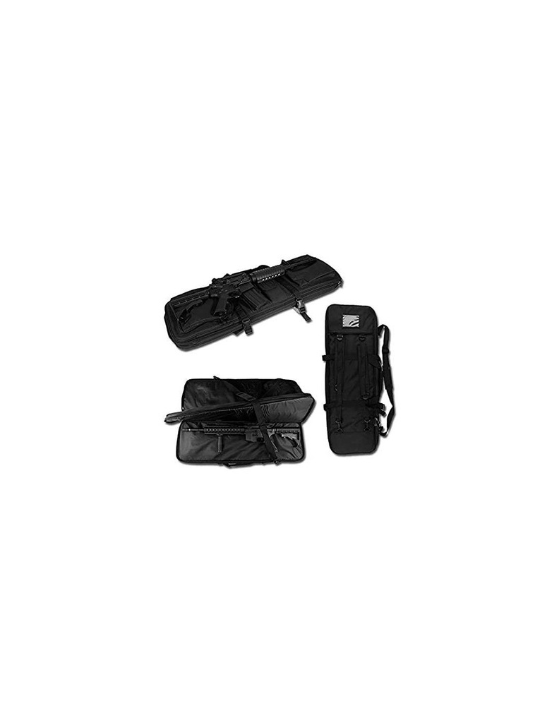 FUNDA FUSIL DOBLE 85CM NEGRA SWISS ARMS