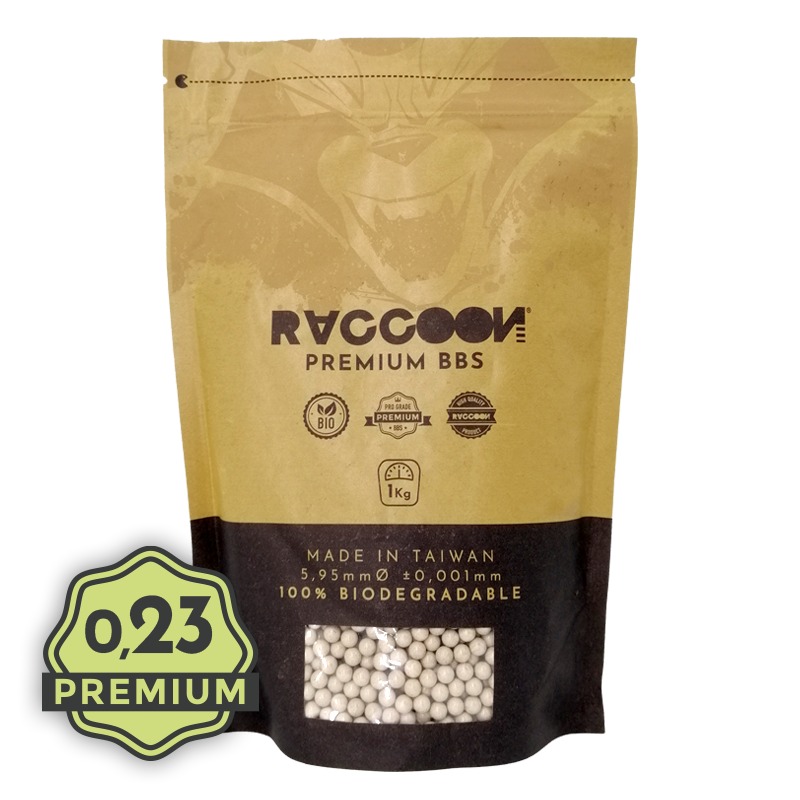 BOLAS RACCOON PREMIUM BIO BBS - 0.23g 1kg