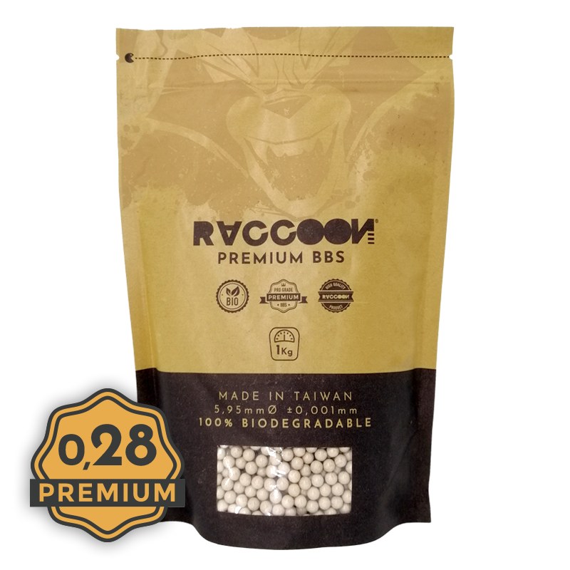 BOLAS RACCOON PREMIUM BIO BBS - 0.28g 1kg
