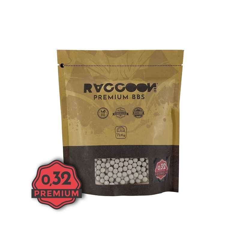 BOLAS RACCOON PREMIUM BIO BBS - 0.32g 1/2kg