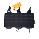 POUCH PANEL FRONTAL 3 CARGADORES NEGRO CONQUER