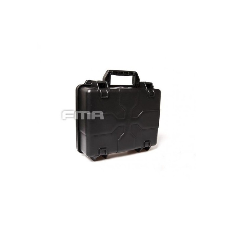 MALETIN FMA PISTOLA RIGIDO ACOLCHADO NAVY SEAL NEGRO 