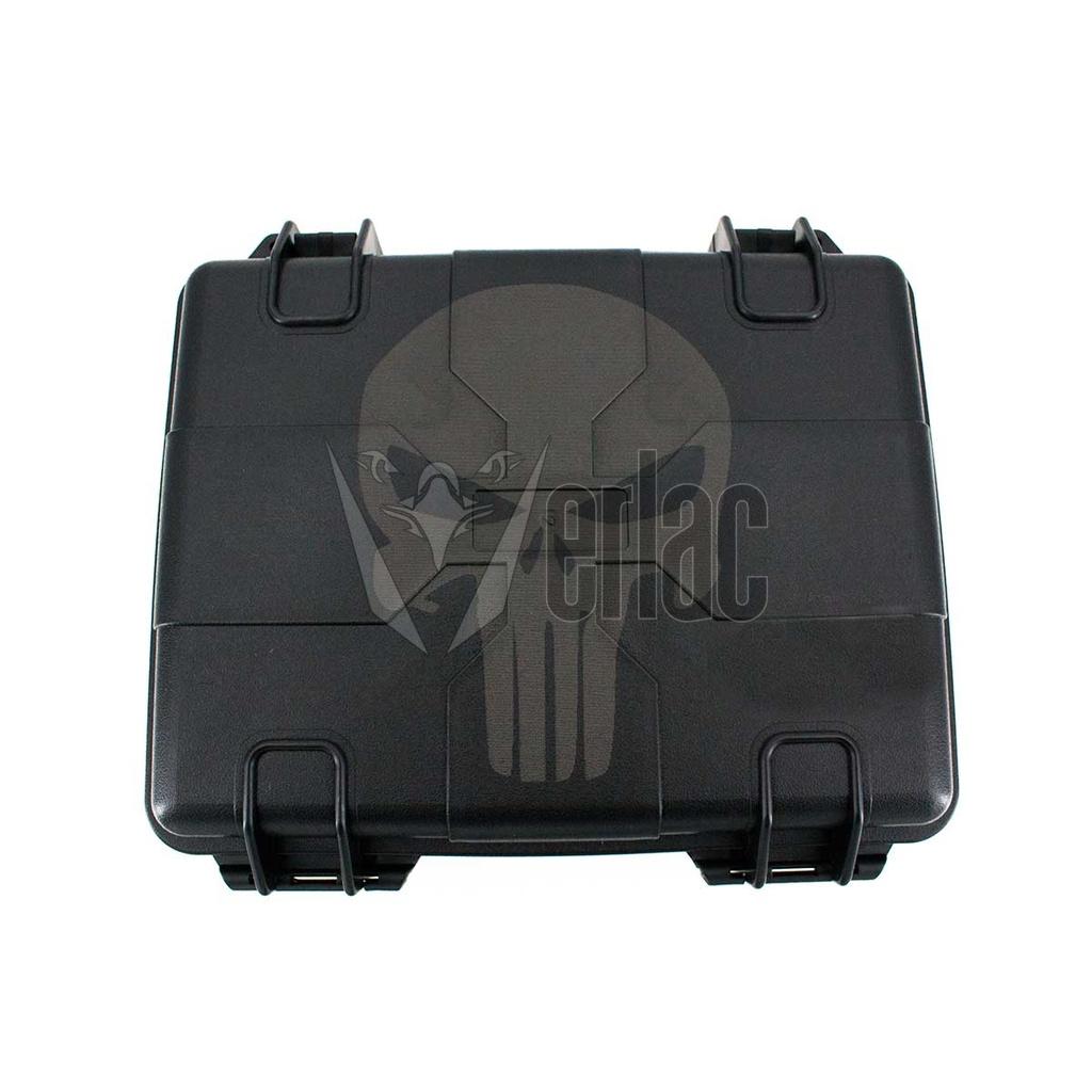MALETIN FMA RIGIDO ACOLCHADO PUNISHER NEGRO 
