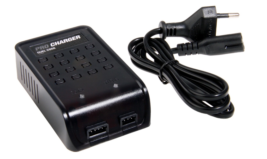 Cargador de baterias Duel Core pro