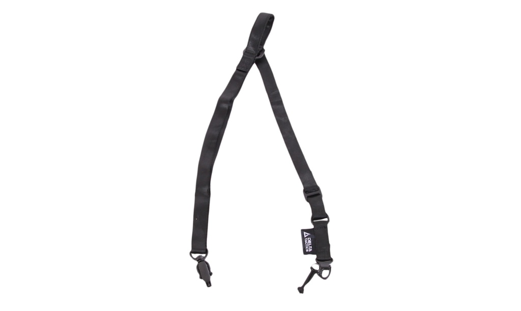 CORREA TACTICA AJUSTABLE 2 PUNTOS NEGRA DELTA TACTICS