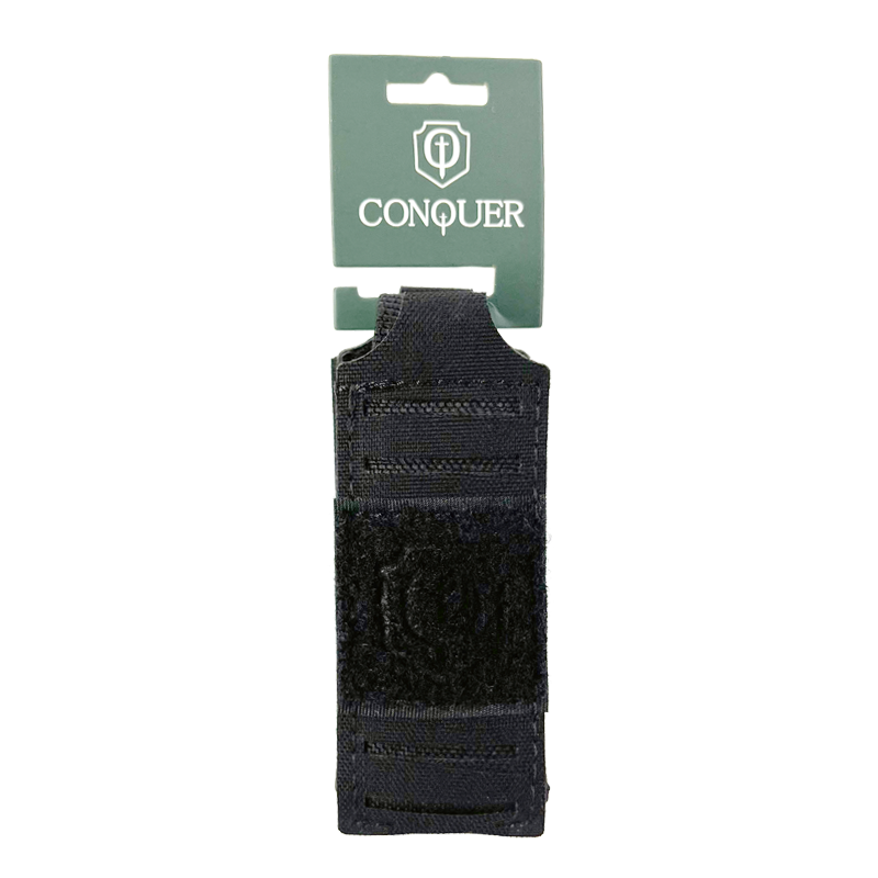 POUCH PAÑUELO ROJO NEGRO CONQUER