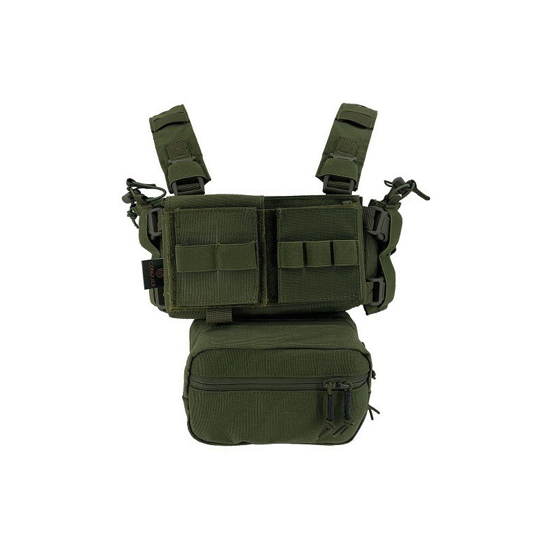 MINI CHEST RIG VERDE OD CONQUER
