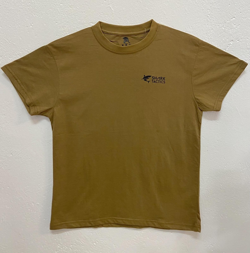 [ST720810013] CAMISETAS SHARK TACTICS M/CORTA COYOTE 2XL