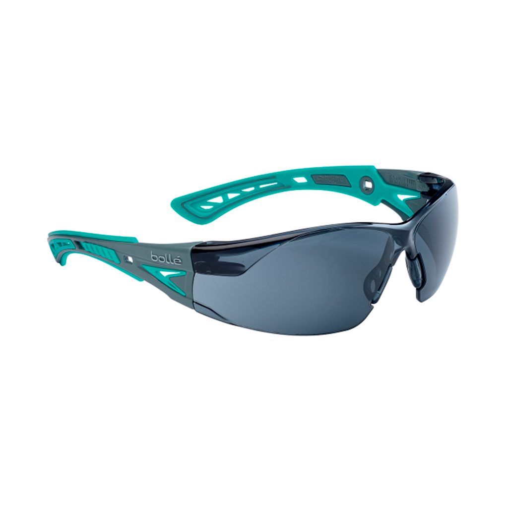 GAFAS BOLLE OSCURAS RUSH SMALL MUJER PATILLA GRIS-TURQUESA