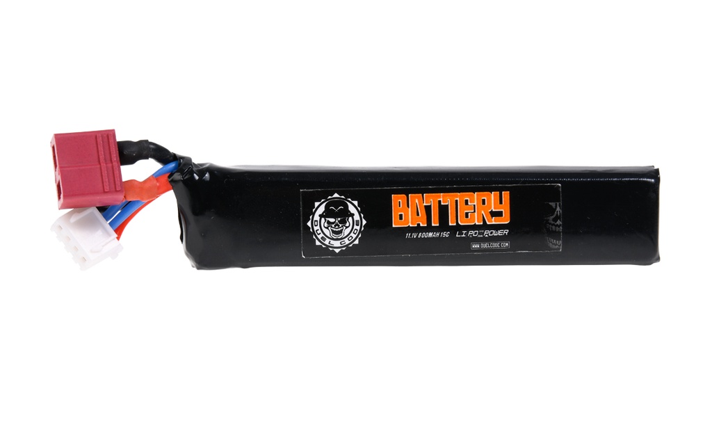 BATERIA LI-PO 7,4V 800MAH 15C T-DEAN DUEL CODE