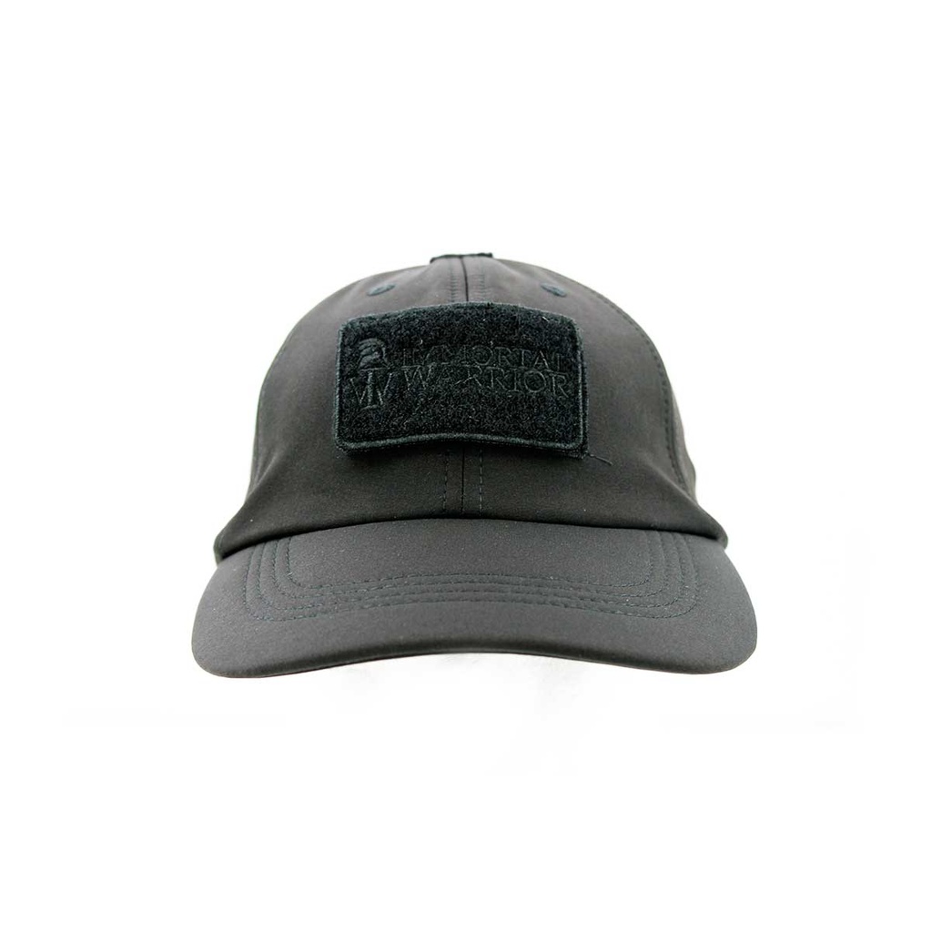 GORRA IMMORTAL SOFTSHELL VELCROS NEGRA
