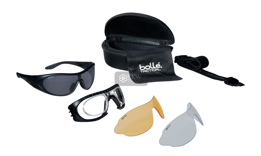 GAFAS BOLLE KIT RAIDER PC Amarillo / SMOKE RCB 