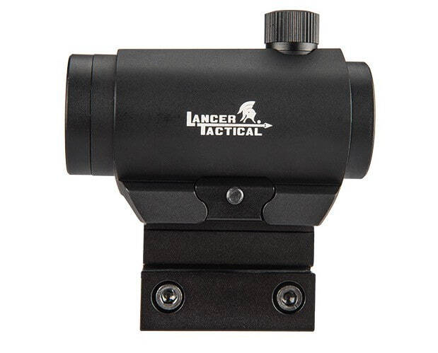 MIRA LANCER TACTICAL MICRO T1 RIS ROJO Y VERDE NEGRO