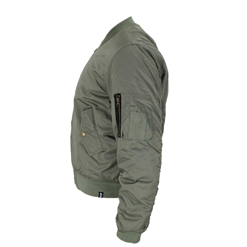CAZADORA BOMBER IMMORTAL VERDE L