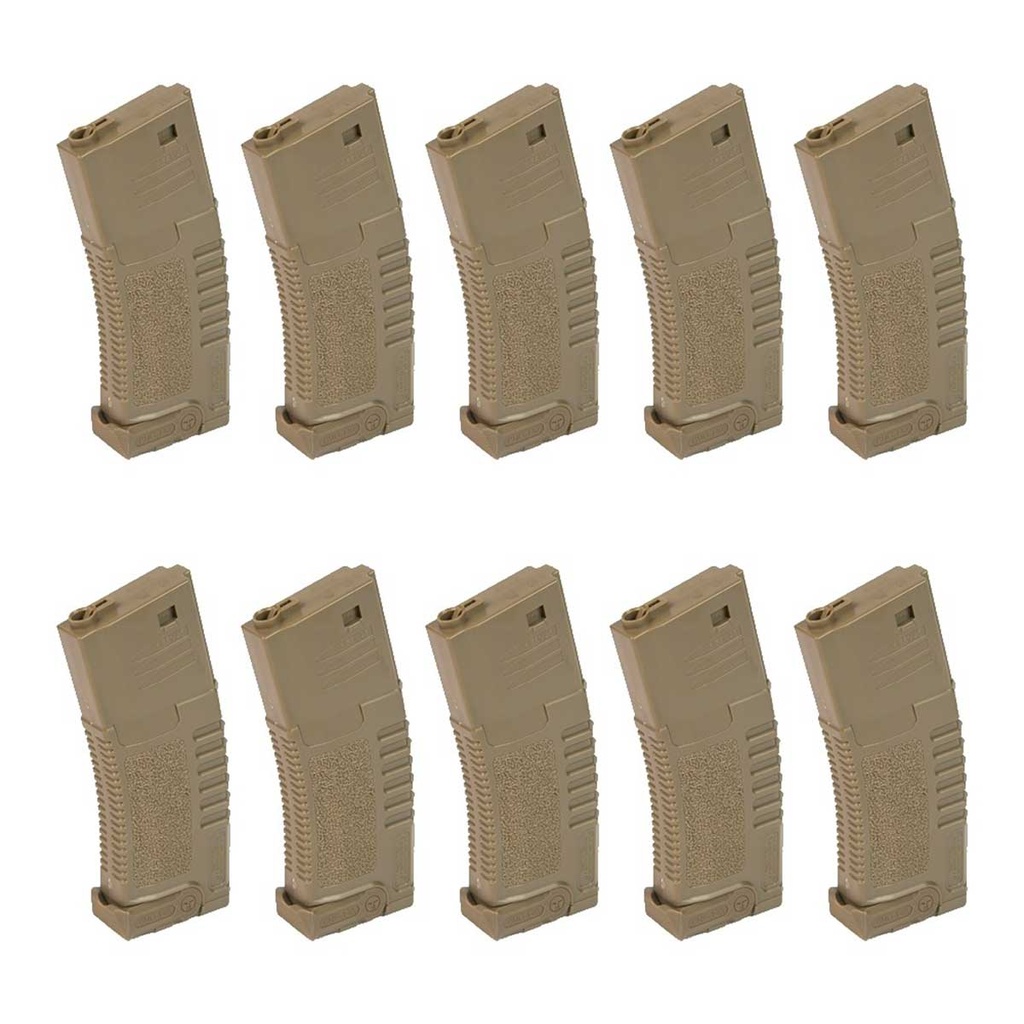 CARGADOR AMOEBA FUSIL  M4 140RDS 1UN. TAN
