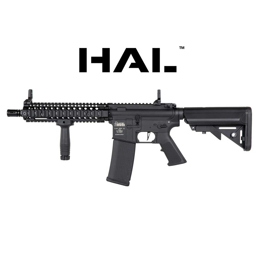 REPLICA FUSIL SPECNA ARMS DANIEL DEFENSE SA-C19 CORE HAL ETU ASG NEGRO 