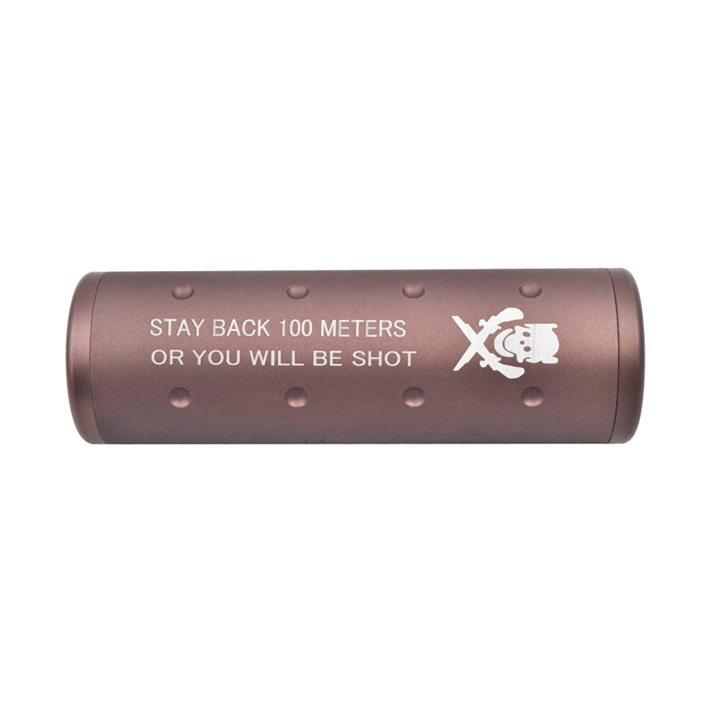   SILENCIADOR BIG DRAGON STUBBY 100MM TAN 