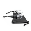 GAFAS BOLLE RUSH SMALL TRANSPARENTE PATILLA NEGRA 