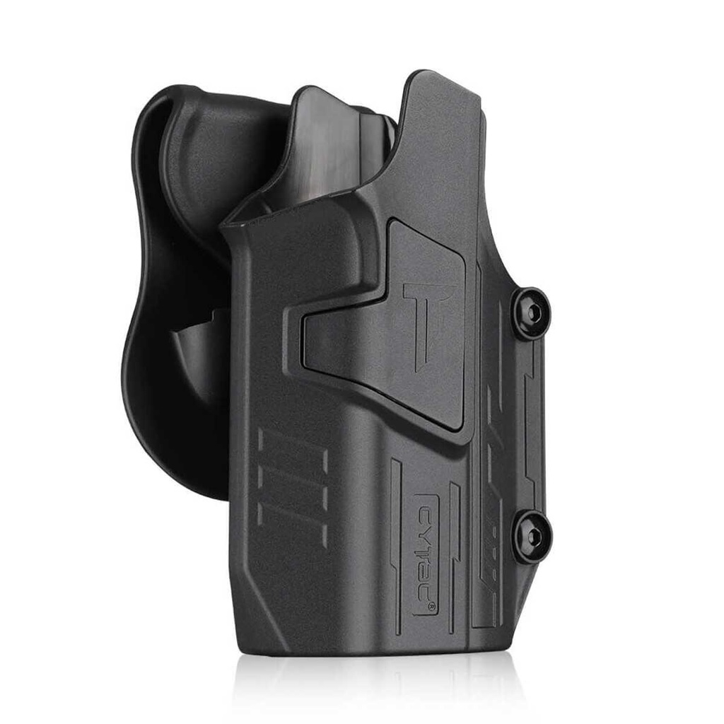 FUNDA CYTAC UNIVERSAL PISTOLA NEGRA MEGA-FIT
