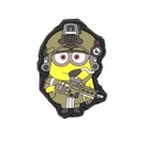 PARCHE IMMORTAL PVC 3D MINION TACTICO VERDE 
