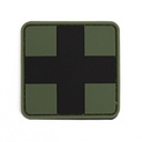 PARCHE IMMORTAL PVC MEDICO VERDE-NEGRO