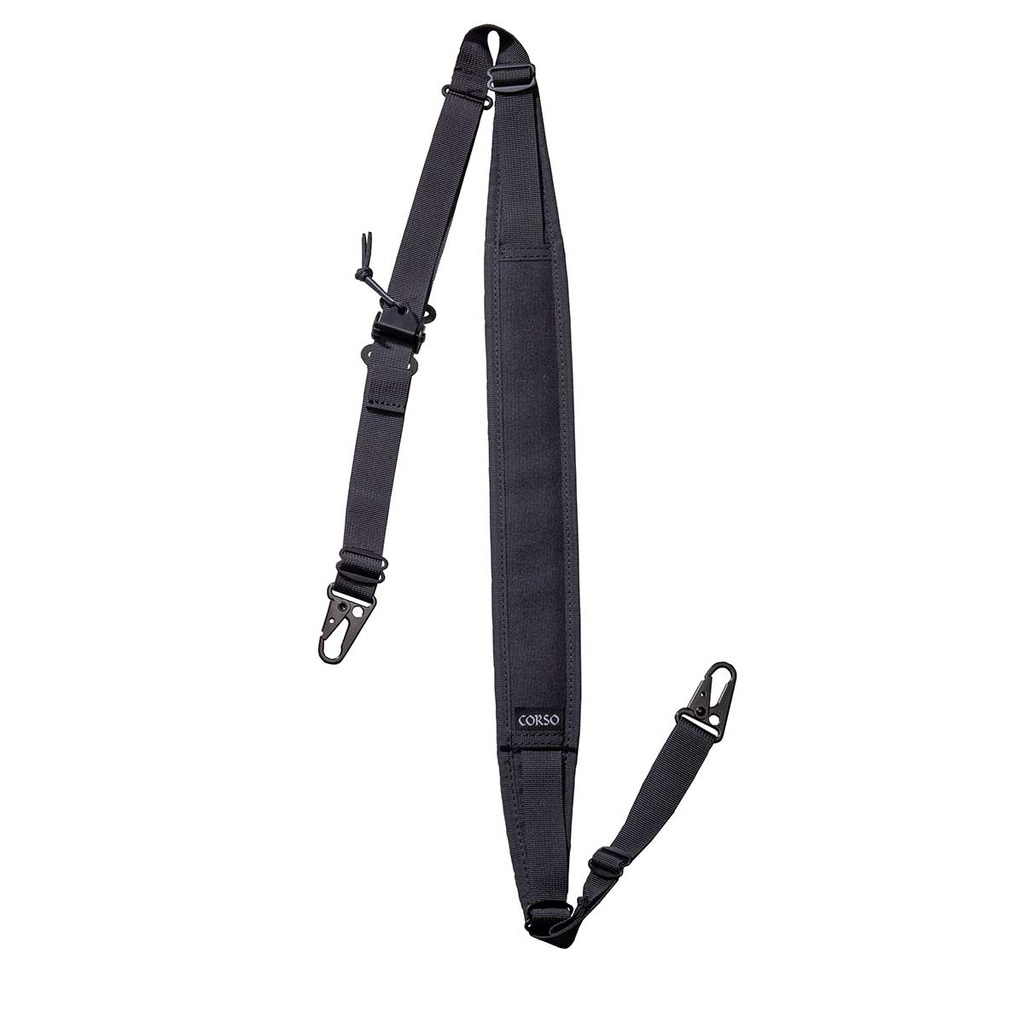 CORREA CORSO FUSIL 1-2 PUNTOS CROSSBONES NEGRA (copia)