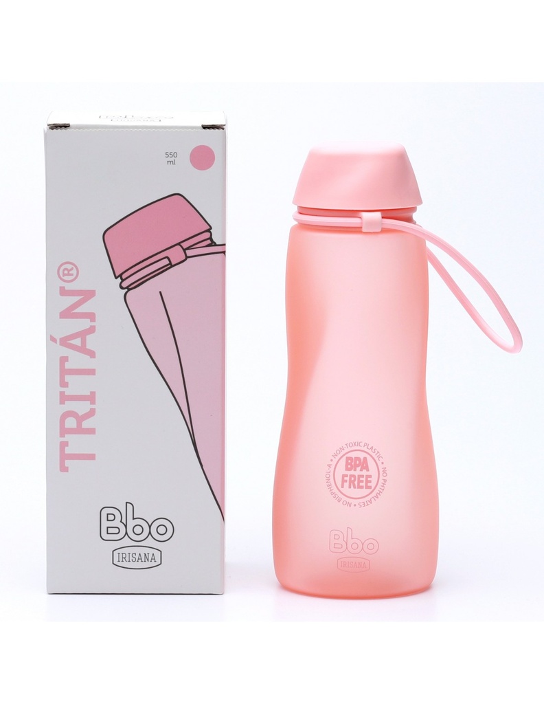 BOTELLA BBO IRISANA DE TRITÀN 500ML.ROSA